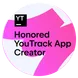 Honored YouTrack App Creator badge, awarded by JetBrains